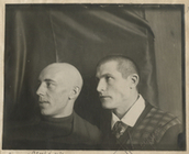 Портрет С.Я.Сенькина и Г.Г.Клуциса. Фотография