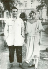 Г. Клуцис и В. Кулагина, 1920 г. 